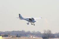 N78SR @ CID - On final for touch and go, runway 27.  Shot with 450mm and 1.7 multiplier, and then cropped!
