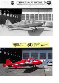 CF-CFW - Photographs take about 60 years apart - by Ronald Smith