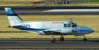 N36PB @ KPDX - Taxi for departure - by Todd Royer