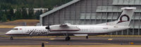 N411QX @ KPDX - Taxi to gate