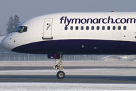 G-MONK @ SZG - Monarch Airlines Boeing 757-200 - by Thomas Ramgraber-VAP