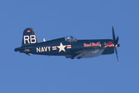OE-EAS @ SZG - Red Bull (The Flying Bulls) Vought Corsair - by Thomas Ramgraber-VAP