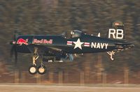OE-EAS @ LOWS - RED BULL Vought F4U-4 Corsair - by Delta Kilo