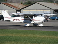 N2123P @ SZP - 2005 Cessna 172S SKYHAWK SP II, Lycoming IO-360-L2A 180 Hp, landing roll Rwy 04 - by Doug Robertson