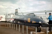 56-6670 @ IAD - The X-15A as displayed at Transpo 72 at Dulles Airport. - by Peter Nicholson
