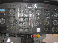 03426 @ ESPA - Cockpit , Huey , Lulea AFB F21 Norbotten wing, SWAF museum - by Henk Geerlings
