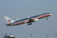 N191AN @ DFW - American Airlines 757 departing DFW - by Zane Adams