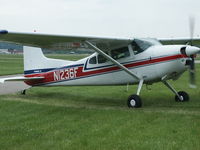 N1236F @ KWMO - Arriving 180 Club fly-in - by Allen M. Schultheiss