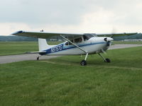 N9767G @ KMWO - Arriving 180 Club fly-in - by Allen M. Schultheiss