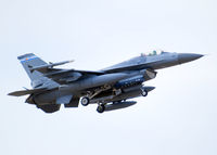 87-0241 @ KBKF - On final Lockheed Martin F-16C Falcon 120th Fighter Squadron at Buckley AFB, CO