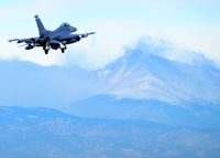 87-0241 @ KBKF - On final Lockheed Martin F-16C Falcon 120th Fighter Squadron at Buckley AFB, CO