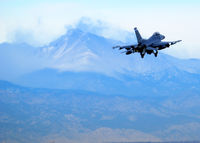 87-0241 @ KBKF - On final Lockheed Martin F-16C Falcon 120th Fighter Squadron at Buckley AFB, CO
