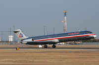 N557AN @ DFW - American Airlines MD-80 at DFW - by Zane Adams
