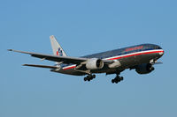N787AL @ DFW - American Airlines 777 on approach to DFW - by Zane Adams