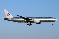 N787AL @ DFW - American Airlines 777 on approach to DFW - by Zane Adams