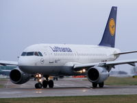 D-AILL @ EGCC - Lufthansa - by chris hall