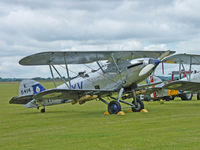 G-AENP @ EGSU - Hawker Hind/Duxford Flying Legends show - by Ian Woodcock
