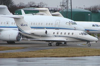 N541S @ EGGW - Cessna 650 about to taxy out at Luton - by Terry Fletcher