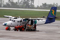 P2-KSB @ VYYY - Hevilift at Yangon International Airport, one of the world most beautiful airport. - by BigDaeng