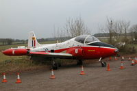 XW311 @ EGHP - STORED IN THE CAR PARK AT POPHAM. WAS ORIGINALY TO BE DISPLAYED AT A LOCAL GARAGE BUT PLANNING PERMISSION WAS NOT GRANTED. - by BIKE PILOT