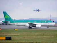 EI-DEL @ EGCC - Aer Lingus - by chris hall