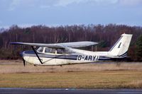G-ARYI @ EGLK - Tatty Cessna 172C gradually deteriorating at Blackbushe