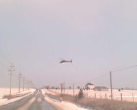 N407DE - Checking power lines north of Jamestown, IN 1/18/09 (2) - by Randy
