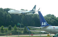 XA-JOY @ BFI - seconds from touch-down at BOEING Field, in Seattle, WA - by Wolf Kotenberg