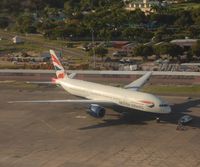 G-VIIT @ TAPA - BA2156 on the ground in Antigua as we take off for SJU onboard AA5027 - by Oliver Porter