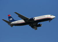 N418US @ MCO - US Airways 737-400 - by Florida Metal