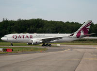 A7-ACM @ LFBO - Ready for take off rwy 14R with additional '51' number for Paris Airshow 2007 - by Shunn311