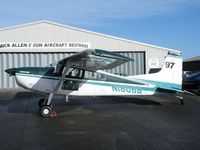 N180BB @ EGBT - Cessna 180 at Turweston - by Simon Palmer