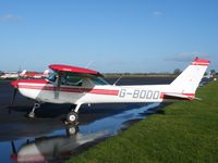 G-BODO @ EGBT - Cessna 152 visiting Turweston - by Simon Palmer