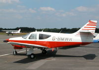G-BMWR @ EGLK - RESIDENT COMMANDER 112 PARKED NEAR THE TERMINAL - by BIKE PILOT
