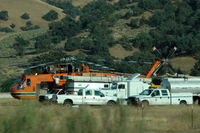 N247AC - Working a fire near Frazier Park, California. - by Todd Royer