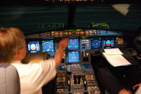 OE-LEK @ LOWW - Cockpit of FlyNIKI Airbus A319 OE-LEK Tango - by Hannes Tenkrat