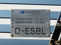 D-ESBL @ EDTF - Diamond DA-40 TDI - by J. Thoma