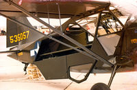 N1945S @ NFW - Stinson L-5 at Carswelll AFB