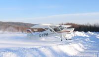 C-IFPM @ CYES - Edmundston Airport - winter - by Luc