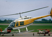 G-BGGY @ EGDY - ALAN MANN HELICOPTERS,TAKEN AT A YEOVILTON AIRSHOW IN THE 80'S - by BIKE PILOT