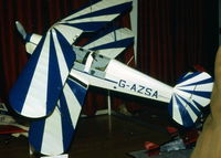 G-AZSA - MODEL OF G-AZSA AT A SHOW IN LONDON IN THE 80'S - by BIKE PILOT
