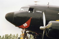 N4565L @ EGHR - SMILE FOR THE CAMERA.GOODWOOD AIRSHOW 1986 - by BIKE PILOT