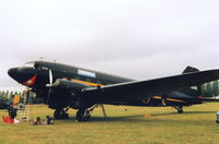 N4565L @ EGHR - GOODWOOD AIRSHOW 1986. UNDER RESTORATION AT AEROVENTURE DONCASTER UK 2009 - by BIKE PILOT