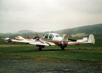 G-ASFD @ EGKA - I BELEIVE THIS WAS THE FIRST AND ONLY MORAVA L.200A IN THE UK AT THE TIME SHOREHAM 1986 - by BIKE PILOT