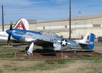 44-14570 @ BAD - P-51D on display at the 8th Air Force Museum at Barksdale Air Force Base, Louisiana. The sign reads a different number than what is on the tail of the aircraft. - by paulp