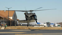 80-23473 @ ESN - UH-60A 80-23473 tail view of lift off at Easton MD - by J.G. Handelman