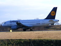 D-AILP @ EGCC - Lufthansa - by chris hall