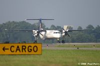 N203WQ @ ORF - Spooling up, too bad I couldn't hear it