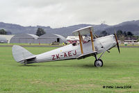 ZK-AEJ @ NZAR - The Moth Ltd., Paraparaumu - 2003 - by Peter Lewis