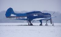 HA-YAU @ EGLM - YAK at a very white White Waltham